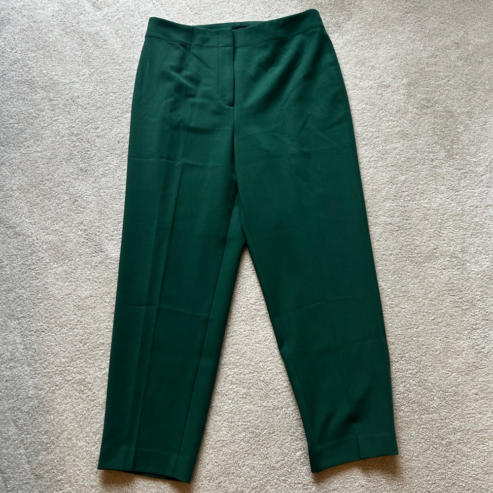 Ann Taylor Copped Straight Work Pants